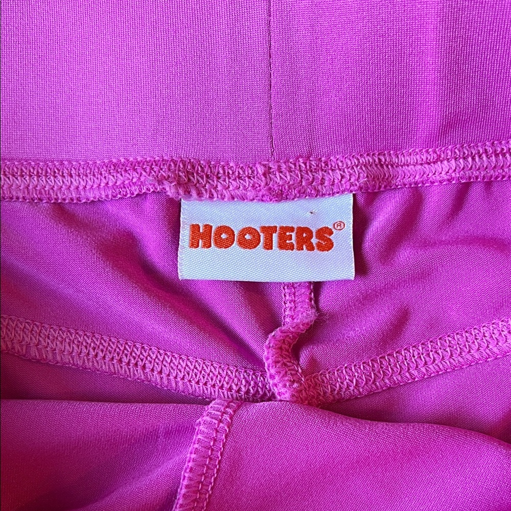 Hooters Vibrant Pink/Purple Mini Shorts - Picture 7 of 9